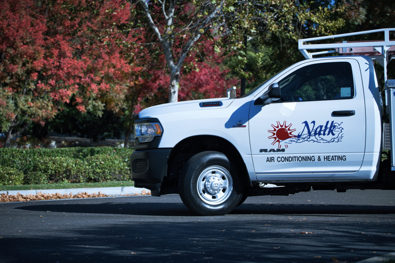 Nalk's team of technicians heading to a residential call