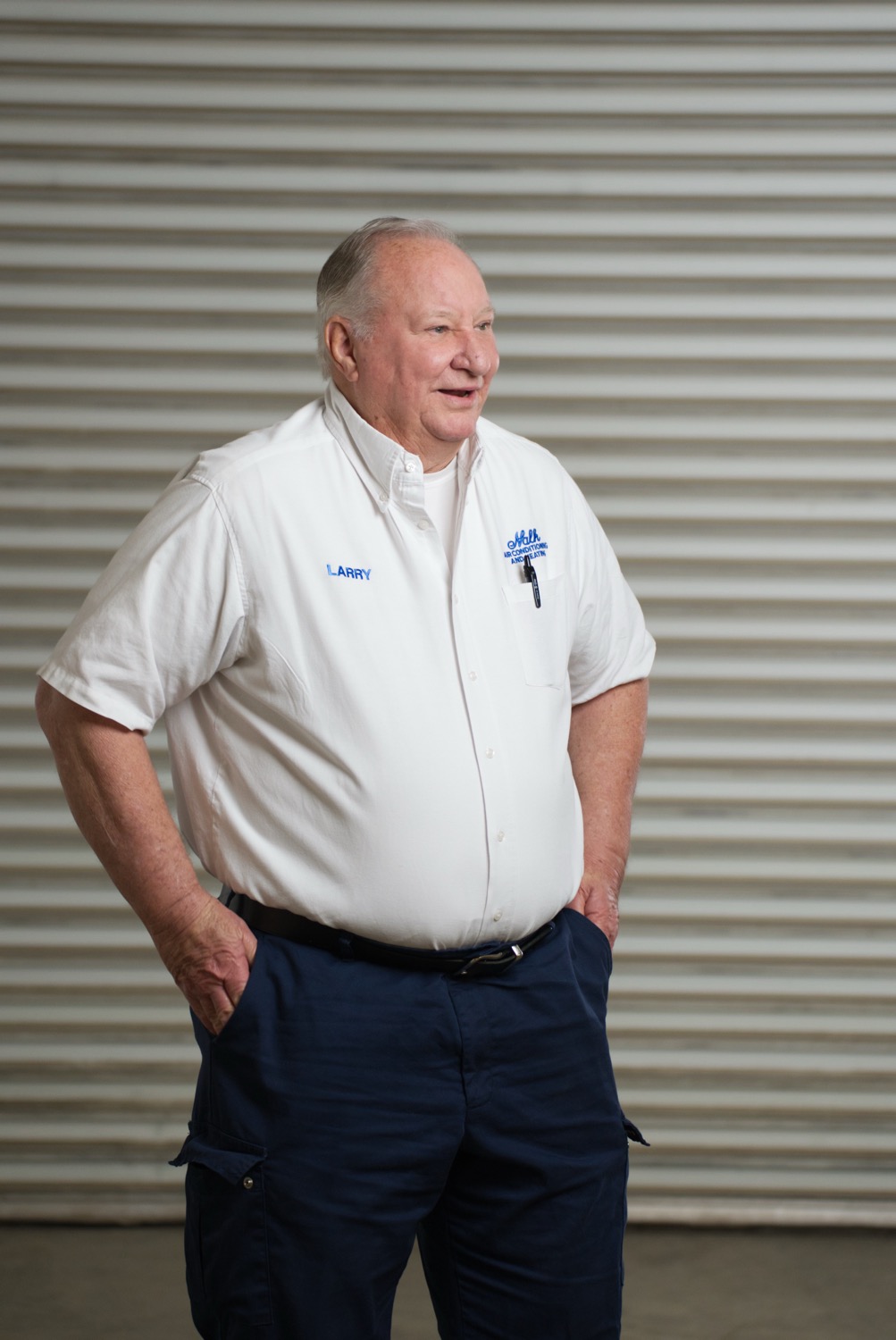 Close-up detail of uneven heating in a Fresno home showing warm light in one area and cool shadows in another.